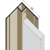 Protektor Kantenprofil Inneneck NR.3505, 300 CM, PVC Ziegelrot