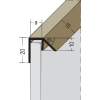 Protektor Regenabweisprofil PVC 12,5 mm