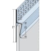 Protektor Traufenbelüftungsprofil Alu 4 - 6 mm