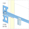 Protektor Bilderleiste für Trockenbau 12,5 mm GK