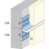 Protektor Gleitlagerfugenprofil für Außenputz 20 mm