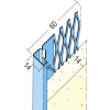 Protektor Abschlussprofil für Innenputz 14 mm 300 cm