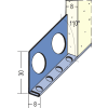 Protektor Sockelprofil für Innen- und Außenputz 8 mm