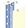 Protektor Putzlehre für Innenputz ab 10 mm, Edelstahl 300 cm