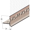 Protektor Anschlussprofil an Rollladen-/Raffstorekasten mit Gewebe 6 mm