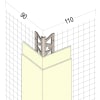 Protektor Flexibler Gewebeeckwinkel für Wärmedämmung 90 x 110 mm