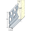 Protektor Sockelprofil für Innen- und Außenputz 12 mm weiß