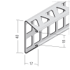 Protektor Bossenprofil für Innen- und Außenputz ab 17 mm