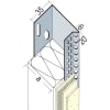 Protektor Abschlussprofil für WDV-Systeme 80 mm, Alu