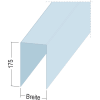 Protektor U-Ringankerprofil 100-175-15