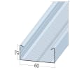 Protektor C-Deckenprofil mit kantigem Umbug CD 60-27-07