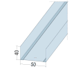 Protektor U-Wandprofil UW 50-06 400 cm
