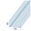 Protektor U-Wandprofil UW 125-06