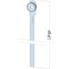 Protektor Noniusoberteil schallentkoppelt 290 mm