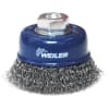 Weiler Stahl Topfbürste 0,3 mm Draht gewellt  65 x M 14