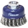 Weiler Stahl Topfbürste Hurricane 0,5 mm Draht gezopft  65 x M 14
