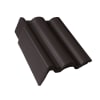 Braas Taunus Pfanne Star Matt Giebelstein links 88 mm Granit