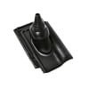 Braas Rubin 13V Ton Antennenziegel Tiefschwarz