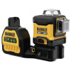 DEWALT 3x360 Multilinien Laser Grün als Basisversion, kompatibel mit 12V und 18V XR Akkus, DCE089NG18