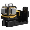 DeWalt 3x360 Multilinien Laser Grün als Basisversion, kompatibel mit 12V und 18V XR Akkus, DCE089NG18