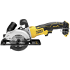 DeWalt 18 Volt Akku-Handkreissäge in kompakter Bauform, 38 mm Schnitttiefe (Basisversion), DCS571NT