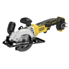 DeWalt 18 Volt Akku-Handkreissäge in kompakter Bauform, 38 mm Schnitttiefe (Basisversion), DCS571NT