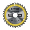 DEWALT Bau-Kreissägeblatt für Handkreissäge 165/30mm 30WZ, DT1937