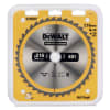 DeWalt Bau-Kreissägeblatt für Stationärsägen Nail Tough 216/30mm 40WZ, DT1953
