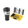 DeWalt High Performance 26-tlg. Schrauberbit-Set im kleinem TOUGHCASE, inkl. Kaffeebecher, DT70707