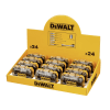 DeWalt Display 12 Stück Schrauber Bit- und Ratschen-Set, DT71516M