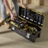 STANLEY FATMAX Werkzeugbox Structural Foam 28 Zoll 710 x308 x285 mm, abnehmbarer Organizer, 1-93-935