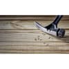 DeWalt Klauenhammer 624g gebogene Klaue, seitlicher Nagelzieher, DWHT51005-0