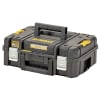 DEWALT TSTAK Box II robuste und kompakte Werkzeugbox mit IP54 Schutz und Schaumstoffeinlage (ca. 24l Volumen), DWST83345-1