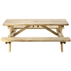 Jorkisch Picknicktisch Weser KDI, 180X165 CM, Tischhöhe 70 CM, Kiefer