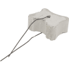 Nevoga Faserbeton Knochen mit Draht (1,2 mm), 20-25-30 mm, Schnittbreite 22 mm