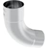 Fallrohrbogen Aluminium NW60-10TLG 72 Grad Natur
