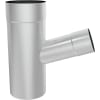 Fallrohrabzweig Zink NW100/60 72 Grad