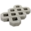 Godelmann GDM.RASENGITTER stone proActive 60 x 40 x 8 cm, scharfkantig nativo - unbearbeitet Grau