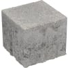 Godelmann GDM.TETRAGO stone 10 x 10 x 8 cm, mit Mikrofase nativo - unbearbeitet Grau