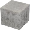 Godelmann GDM.TETRAGO stone 10 x 10 x 8 cm, mit Mikrofase nativo - unbearbeitet Grau