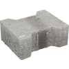 Godelmann GDM.H stone 20 x 16,5 x 8 cm, mit Mikrofase nativo - unbearbeitet Grau