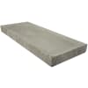 Godelmann GDM.TIEFBORD 100 x 8 x 40 cm, mit Fase nativo - unbearbeitet Grau
