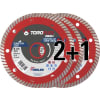 Toroflex Diamant-Trennscheibe Fliese spezial 125 x 22,23 mm, 3 St.