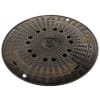 Schachtabdeckung Vollguss LW600, D400, mit Lüftung, mit Einlage, EWF