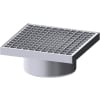 Kessel Aufsatzstück Ferrofix Sys 200, Gitterrost, V2A, 300 x 300 mm