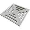 Upmann Kunststoffrost 140x140 mm für Kellerablauf 15x15 cm