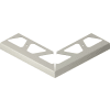 Schlüter-BARA-RW Außenecke 90° Randprofil pastellgrau H=75mm E90/RW75PG