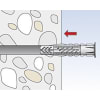 fischer Universaldübel UX 8 x 50 RK, 10 St.