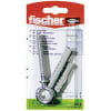fischer Universaldübel mit Rundhaken UX 10 x 60 RH K, 2 St.