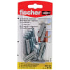 fischer Dübel mit Rund- und Winkelhaken SX 6 x 30 H K, 8 St.